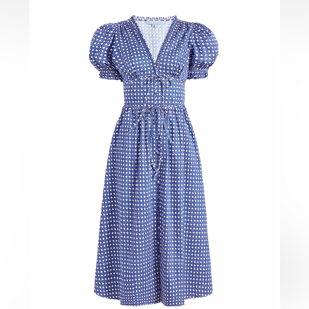 NWT Hill House Home Sabrina Basketweave Dress M